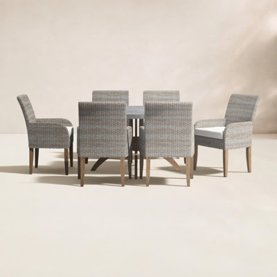 Akiva 52" Sunbrella® Patio Dining Set
