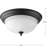 Micadeau Glass Flush Mount