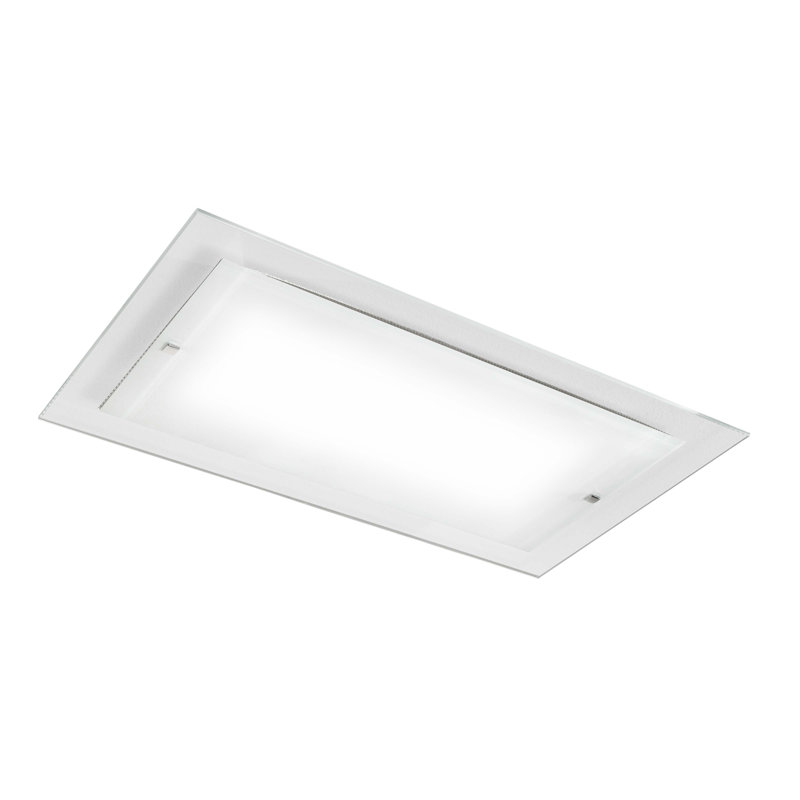 Digiovanni Crystal Flush Mount, 6 cm H x 70 cm W x 40 cm D