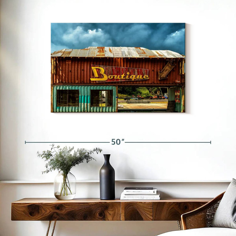 Boutique de contenants Lelar Western, H 24 po x l 36 po
