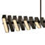 1 - Light Kitchen Island Rectangle Chandelier-892602146