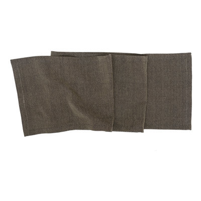 Ginsberg Solid Color 100% Cotton Table Runner