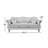 Garduno 79.5" Velvet Rolled Arm Sofa