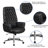 High Back Traditional Tufted LeatherSoft Executive Swivel Office Chair-344231742