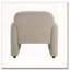 Fauteuil décoratif rembourré en tissu Boucle-2065223455