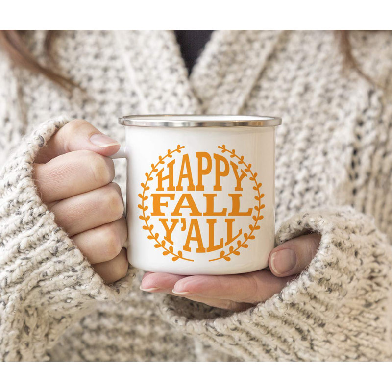 Tasse de camping Krickel Happy Fall Y'all