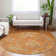 Premium Machine Washable Prisco Orange Rug