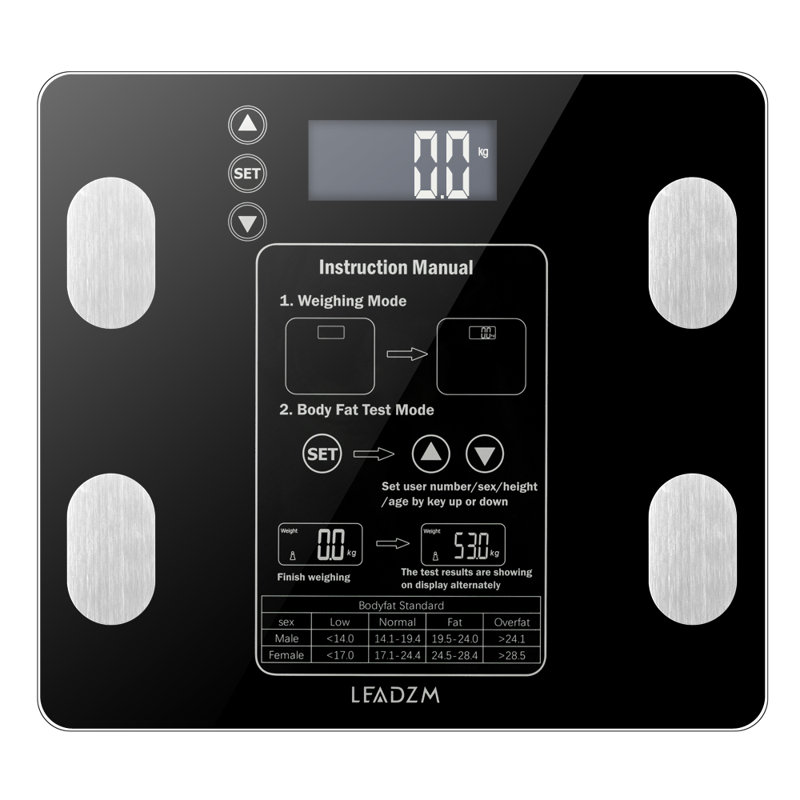 Winado Digital Glass Bathroom Scale with Bluetooth