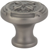 Oversized Ribbon and Reed 1 1/4" Diameter Mushroom Knob