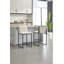 Tabouret de bar rembourré en lin Zavier-181139403
