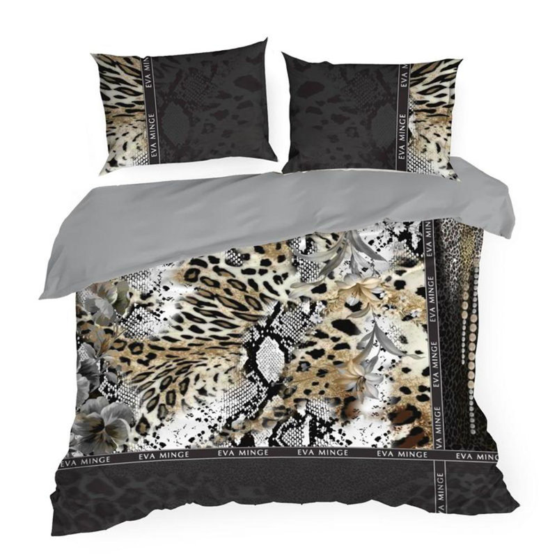 Forlini Animal Print Duvet Cover Set with Pillowcases