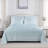 Modern Threads 6-Piece Satin Sheet Set with Deep Pocket Fitted Sheet, 4 Pillowcases, and Organizer-118691220-117709560