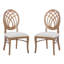 Chaise d'appoint rembourrée Azurae