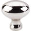 Egg 1 1/4" Length Oval Knob