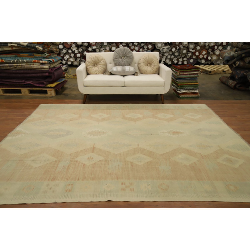 Tapis géométrique Kilim