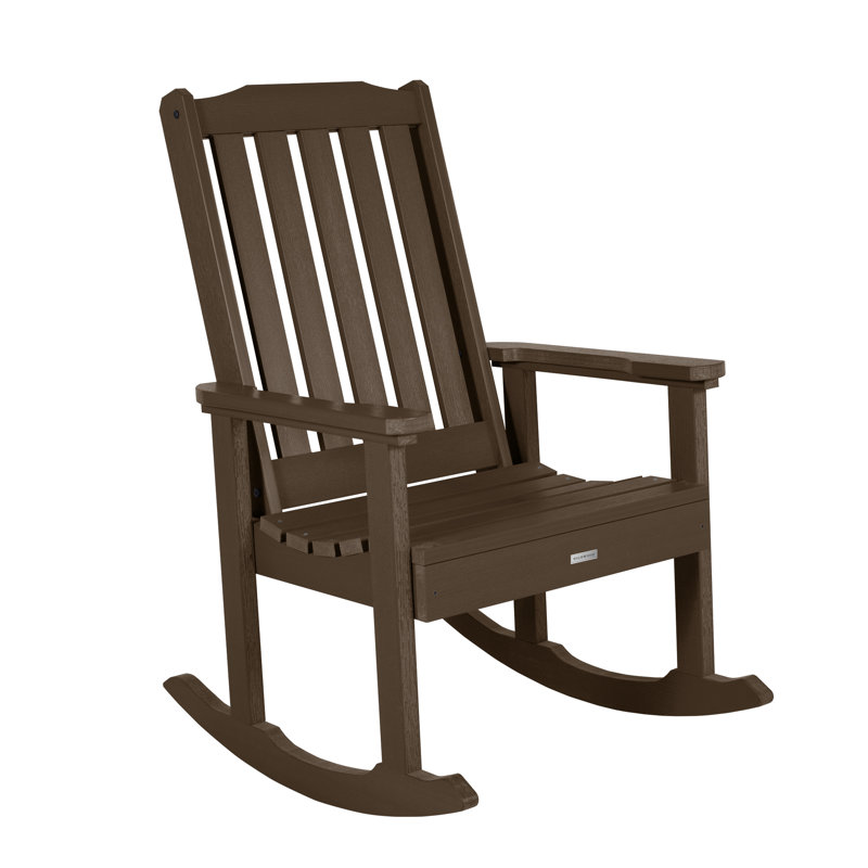 Chaise berçante Anette, Gland de chêne vieilli