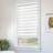 Premium Cordless Zebra Roller Shades - Dual Layer - Light Filtering and Room Darkening-432625738-432627642