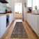 Premium Machine Washable Cerrito AMF571 Red Rug