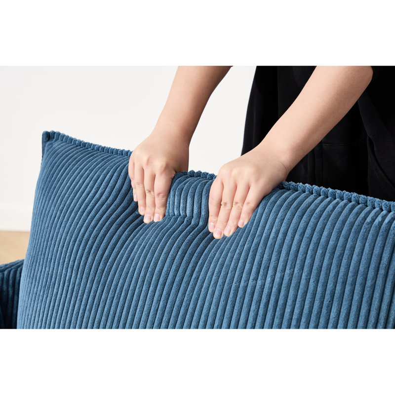 Fauteuil d'appoint pivotant à 360 ° avec structure en bois massif et dossier incurvé, parfait pour les espaces de vie modernes