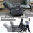 23" Seat Width And High Back Large Size Chenille Power Lift Recliner Chair With 8-Point Vibration Massage And Lumbar Heating-1288534272