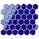 Metro Ion 2" Hex 11-1/8 In. X 12-5/8 In. Porcelain Mosaic Tile