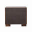 Table de chevet, table de chevet en bois 2 tiroirs