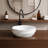 3D Circular Bathroom Vessel Sink