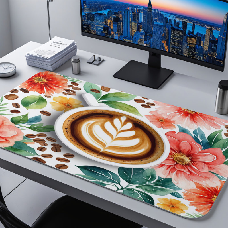 Polyester Desk Pad, 31.5x15.5