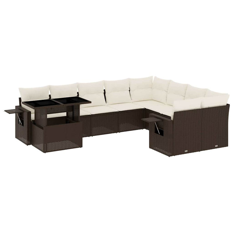 Ensemble de canapé de jardin Vidaxl