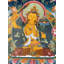 Déesse Manjushree Thangka (Brocadeless Thangka)