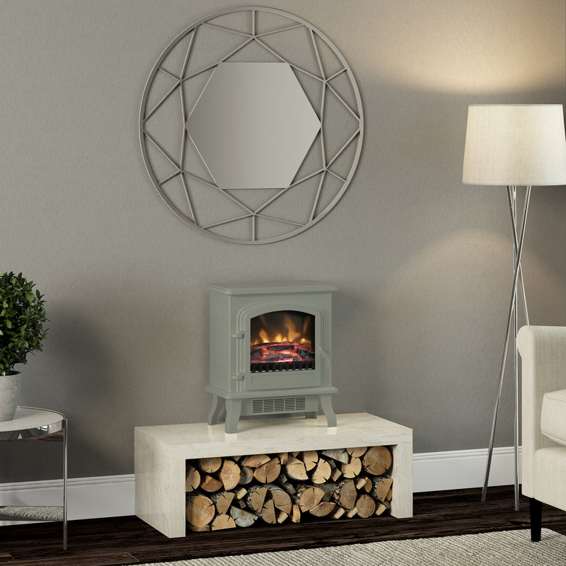 Colman Freestanding Electric Stove, French Grey