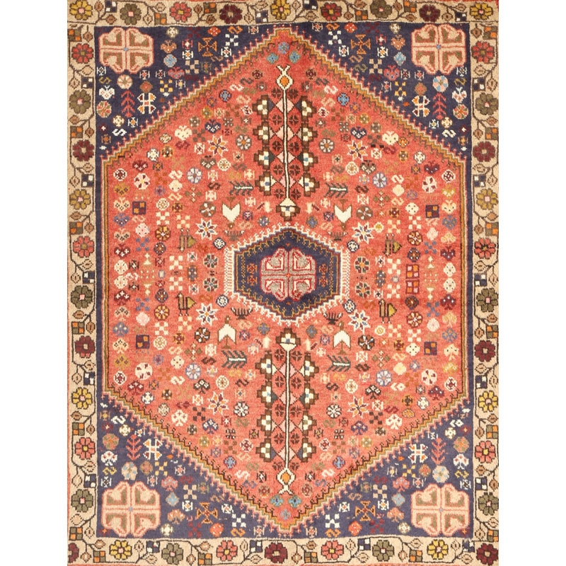 Tapis brun/beige traditionnel Ioanna, Rectangle 6 pi x 9 pi