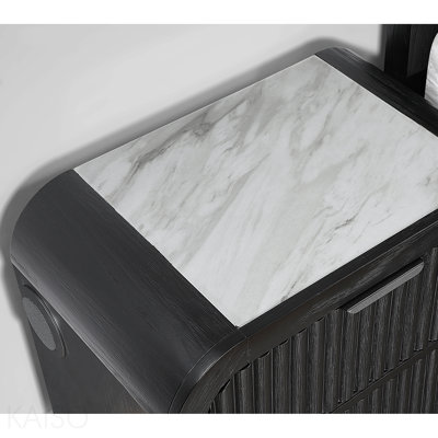 Nightstand with Cooler and Speaker