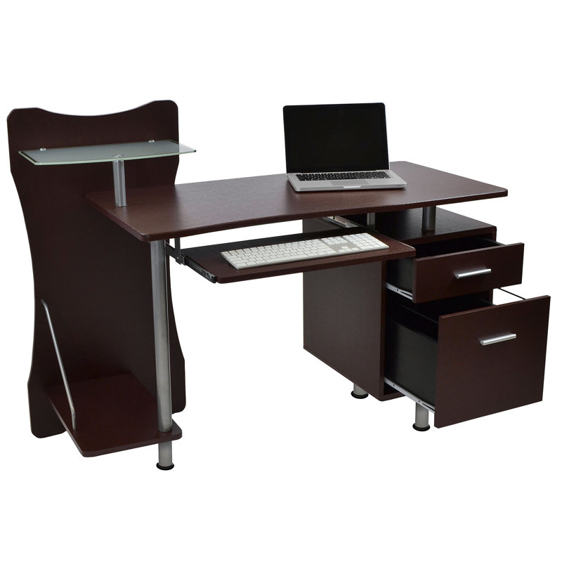 Bureau d'ordinateur avec rangement Techni Mobile