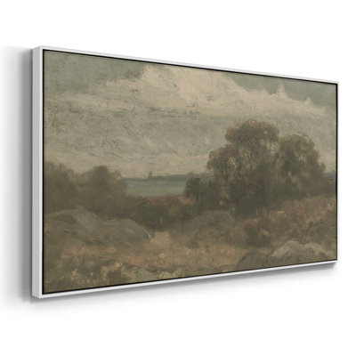 Série abstraite - CMXCVI - Toile tendue avec châssis encadré - Prêt à être accroché