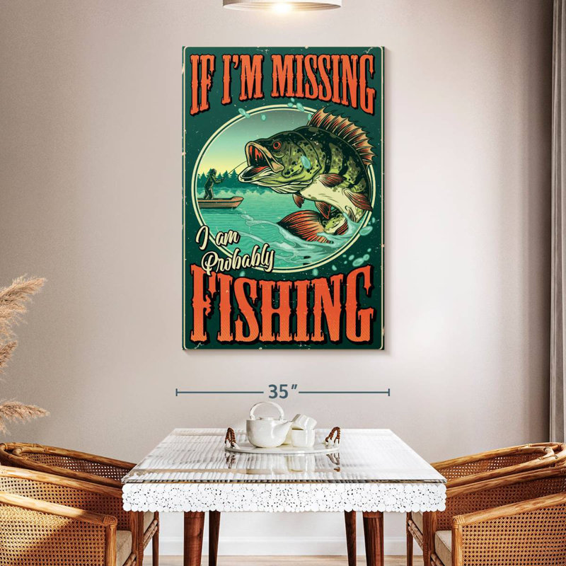 Senne Bass Fishing, H 51 po x l 34 po
