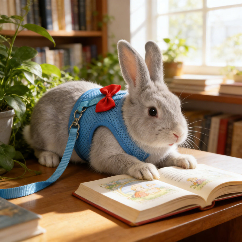 Ensemble de harnais et de lapin Rabbit, Blue
