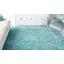 Tapis turquoise Schmitt-22983241