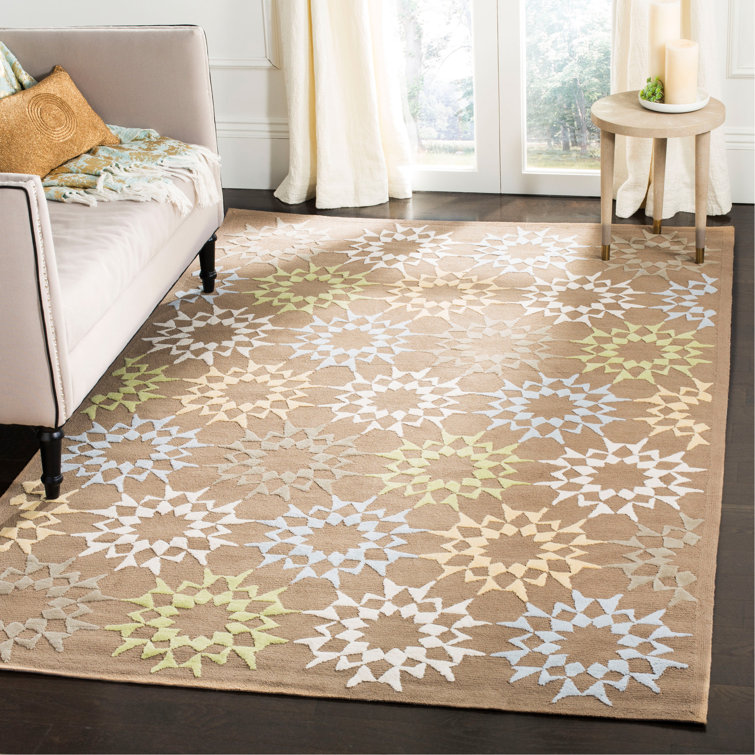 Kirstey Martha Stewart Hand Hooked Cotton Pile Rug