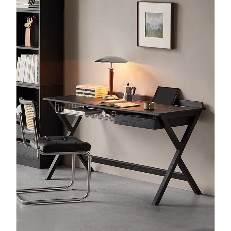 Bureau d'ordinateur avec tiroirs Modern, 31.5" H x 55.12" W x 23.62" D