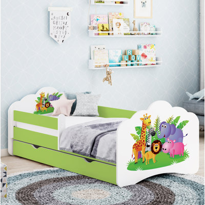 Romolo Cot Bed / Toddler Bed Frame with Drawers