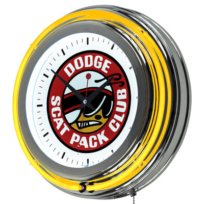 Glass Wall Clock