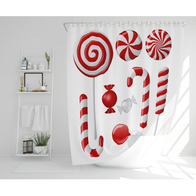 Corey Polyester Shower Curtain Set