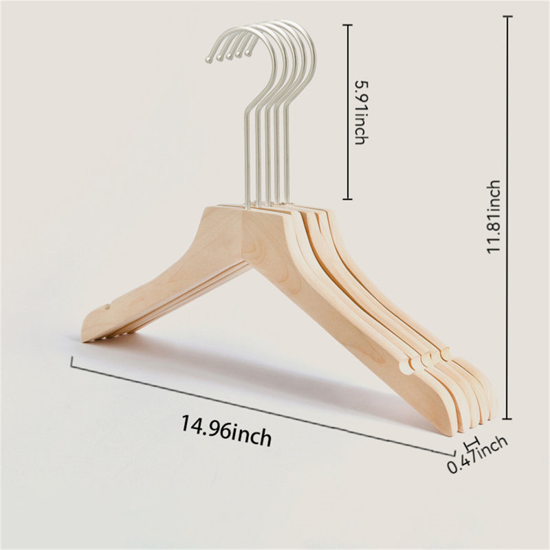 Cintre en bois massif de qualité supérieure, 30