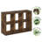Furinno Cubicle Open Back Decorative Cube Storage Organizer, 6-Cube, Amber Pine-1236605633-1236626857