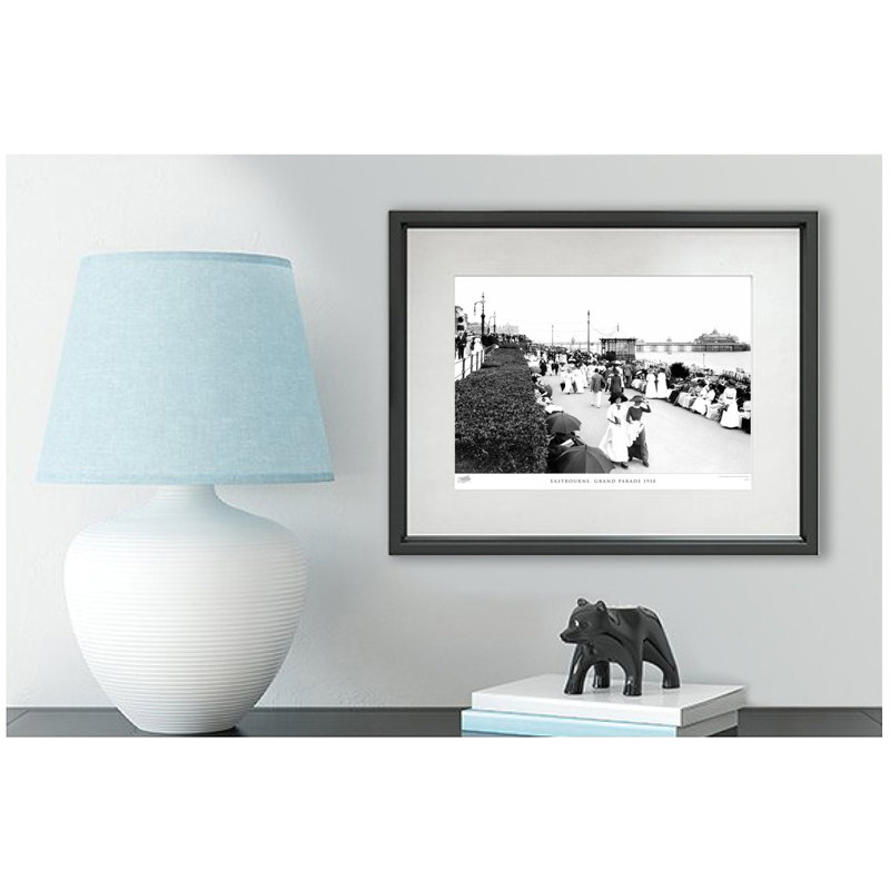 Eastbourne, Grand Parade 1910 by Francis Frith - Single Picture Frame Print, 40cm H x 50cm W x 2.3cm D