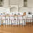 Linen Fabric Bar Stools Set of 2,26 Inch Modern Counter Height Bar Stools for Kitchen Island,Counter Stools with Wide Back Sturdy Metal Legs,White-723551721-723551724