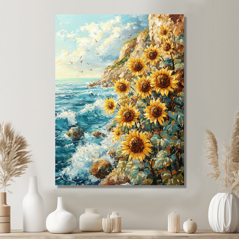 Dittmyre - impressions murales florales, H 20 po x l 12 po, Toile tendue, Ne s’applique pas
