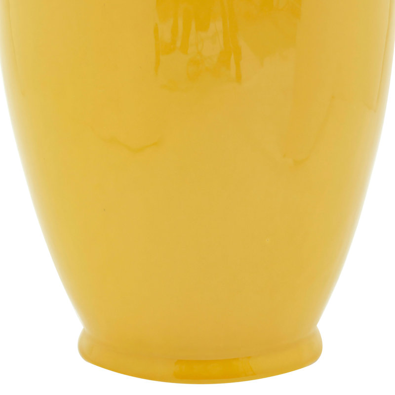 Vase de table Amesha Tung Chi, Jaune uni