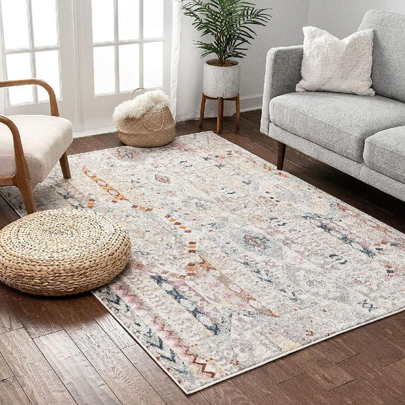 Tapis ivoire vieilli Medinu | Ivoire, Rectangle 2 pi 3 po x 3 pi 11 po
